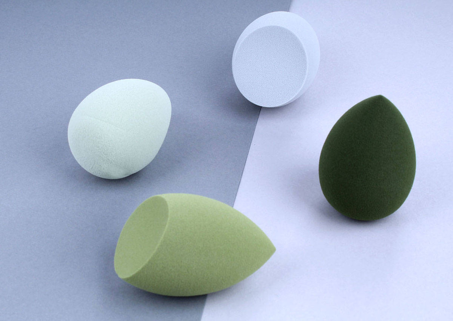 Blender box green - gąbki do makijażu 4 szt.