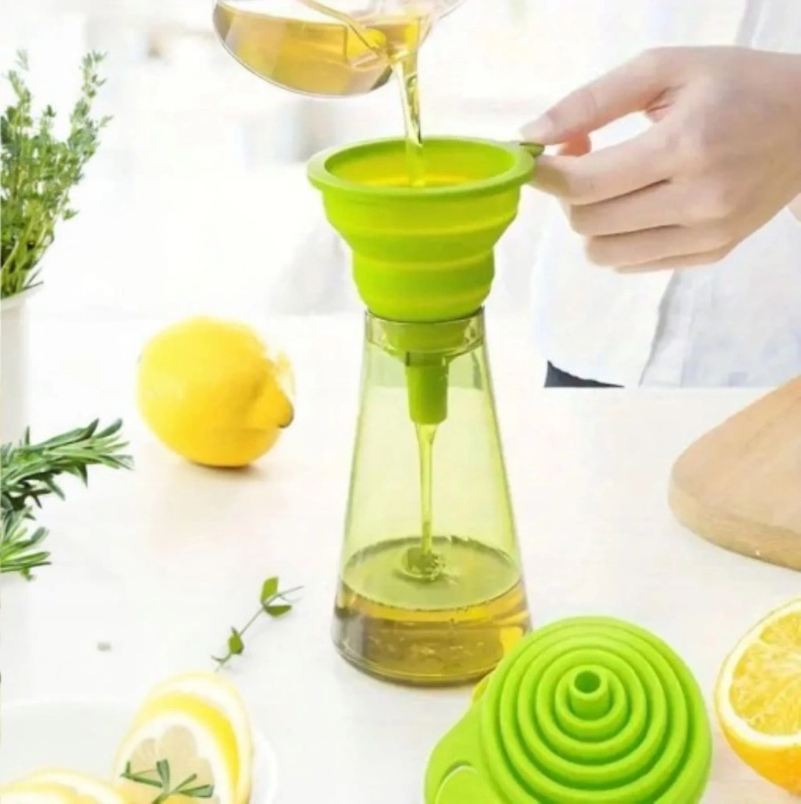 Składany silikonowy lejek kuchenny 7 cm