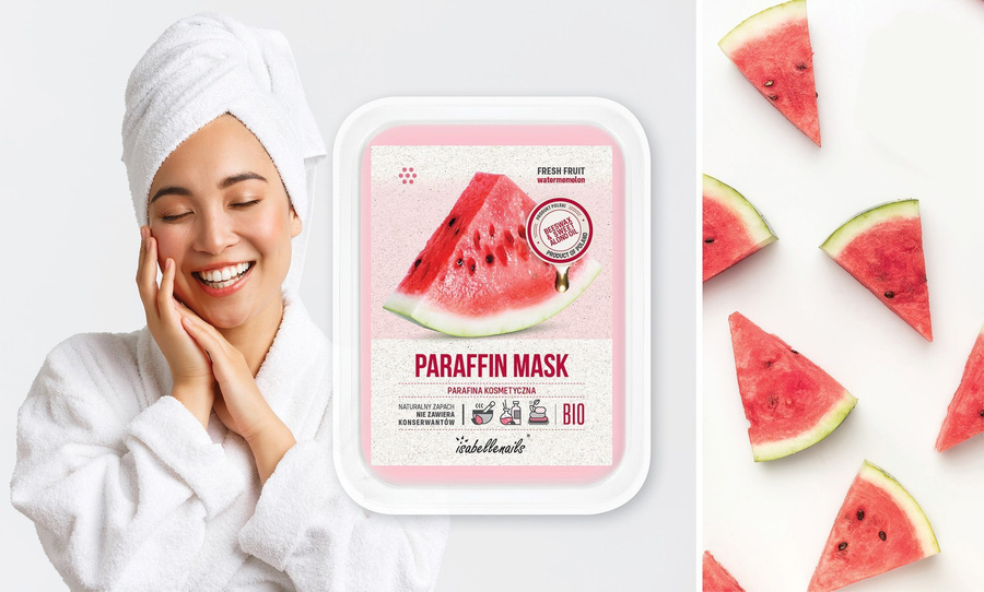 Parafina kosmetyczna isabellenails arbuz 500 ml