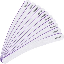 Pilnik do Paznokci Banan Zebra 100/180 10 szt. 