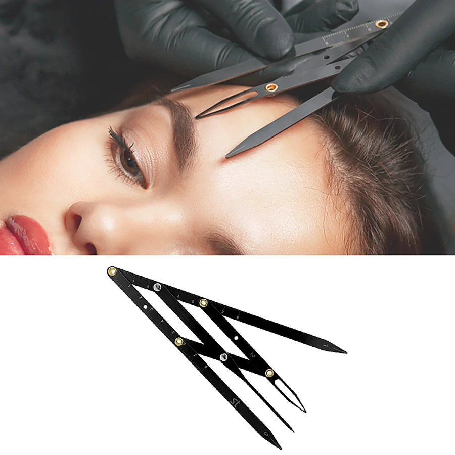 Cyrkiel do kształtowania brwi