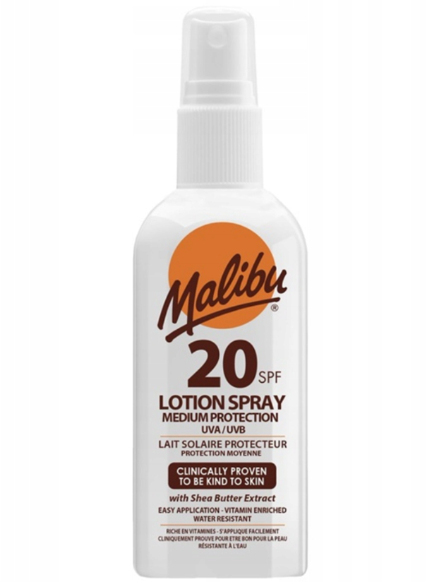 Malibu preparat do opalania SPF20 100ml