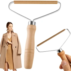 Szczotka grzebień golarka do ubrań sierści kanapy 13 cm