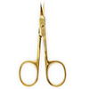 Beautiona profesjonalne nożyczki do skórek ONA #S02 złote