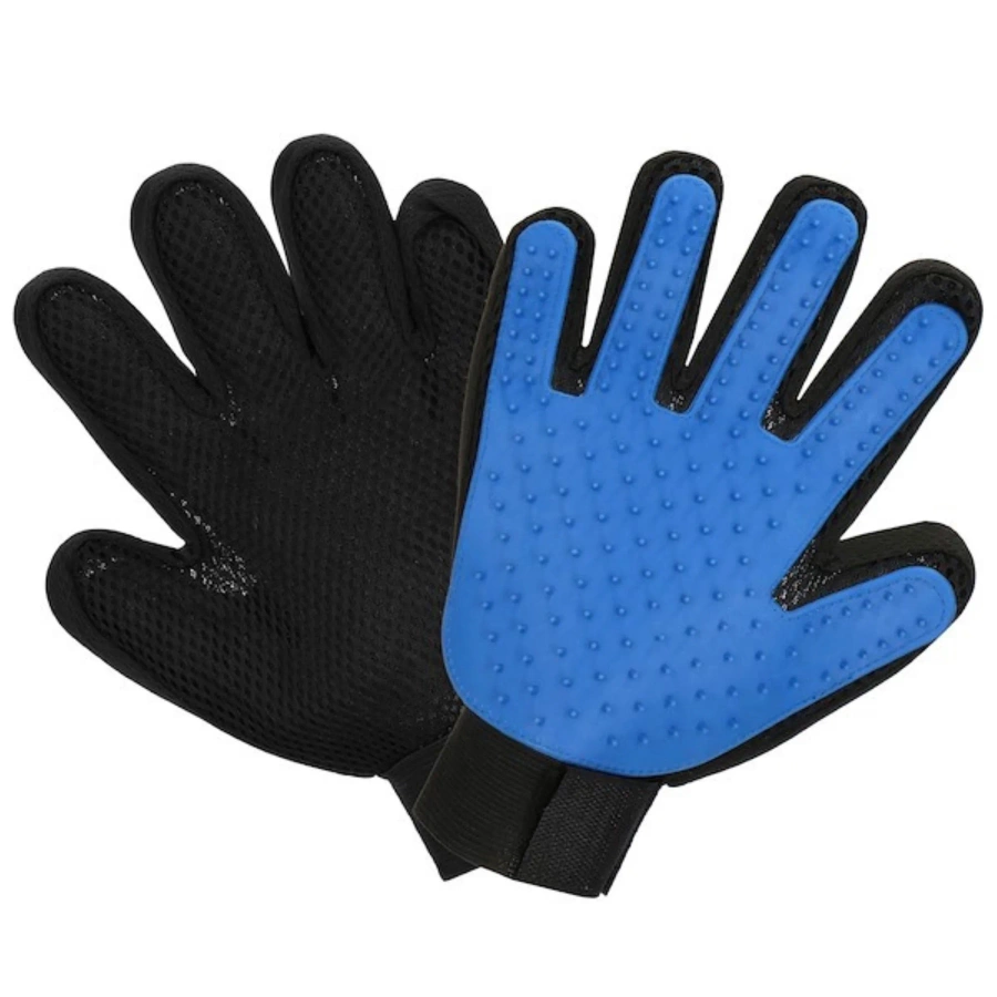 Masująca rękawica do sierści dla psa i kota