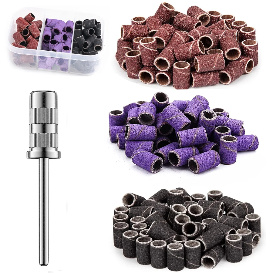 Zestaw nakładek ściernych przelotowych gradacja #80  #120 #180