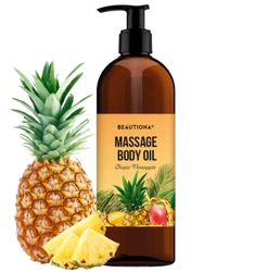 Beautiona olejek oliwka do masażu ciała tropic pineapple 500 ml