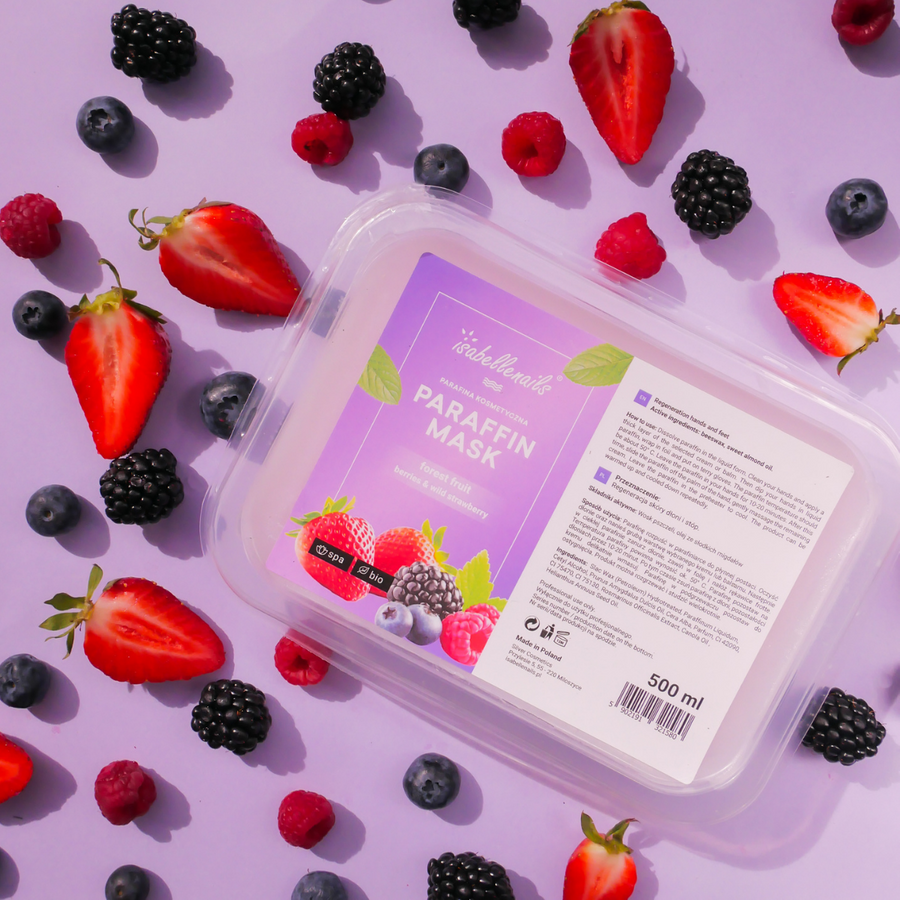 Parafina kosmetyczna isabellenails owoce leśne 500 ml