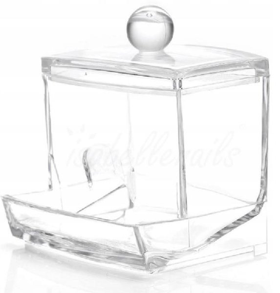 Organizer na patyczki i płatki kosmetyczne zestaw