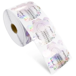 Szablony do przedłużania paznokci- holo 500szt