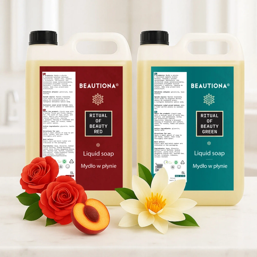 Mydło w płynie Ritual of Beauty Red 5 l - opakowanie uzupełniające - zapas