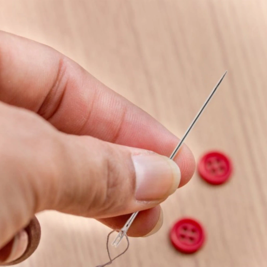 Igły samo nawlekające zestaw 12 sztuk