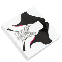 Szablony do przedłużania paznokci żelem szerokie 20 szt.