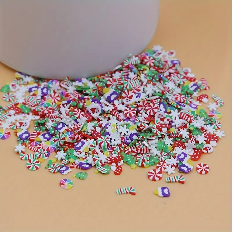 Mix ozdób świątecznych 3D do paznokci