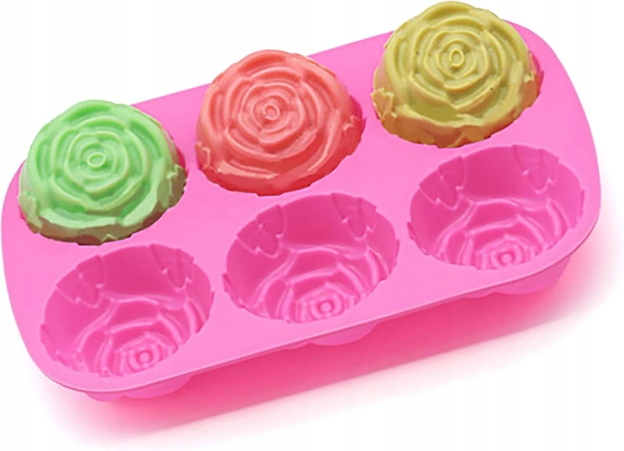 Silikonowa forma do babeczek i odlewu świec 24 cm