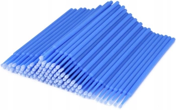 Jednorazowe mikro aplikatory do rzęs bezwłókninowe