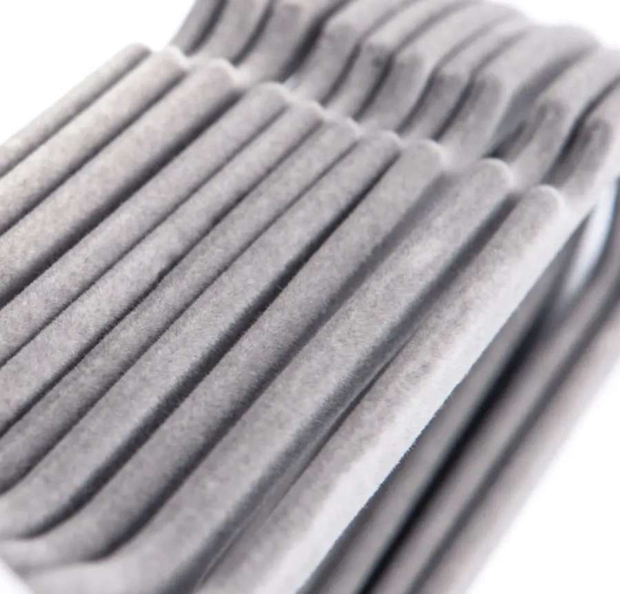 Welurowe wieszaki premium szare 40 sztuk