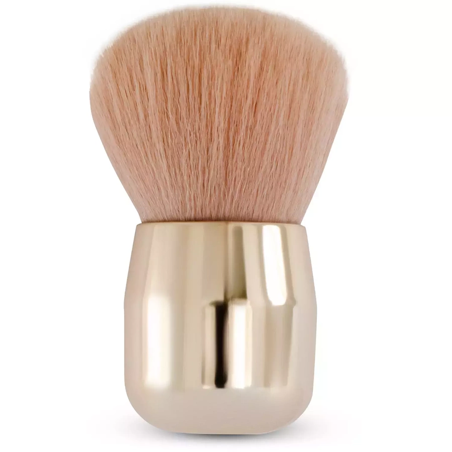 Pędzel do odpylania paznokci pudrowy róż