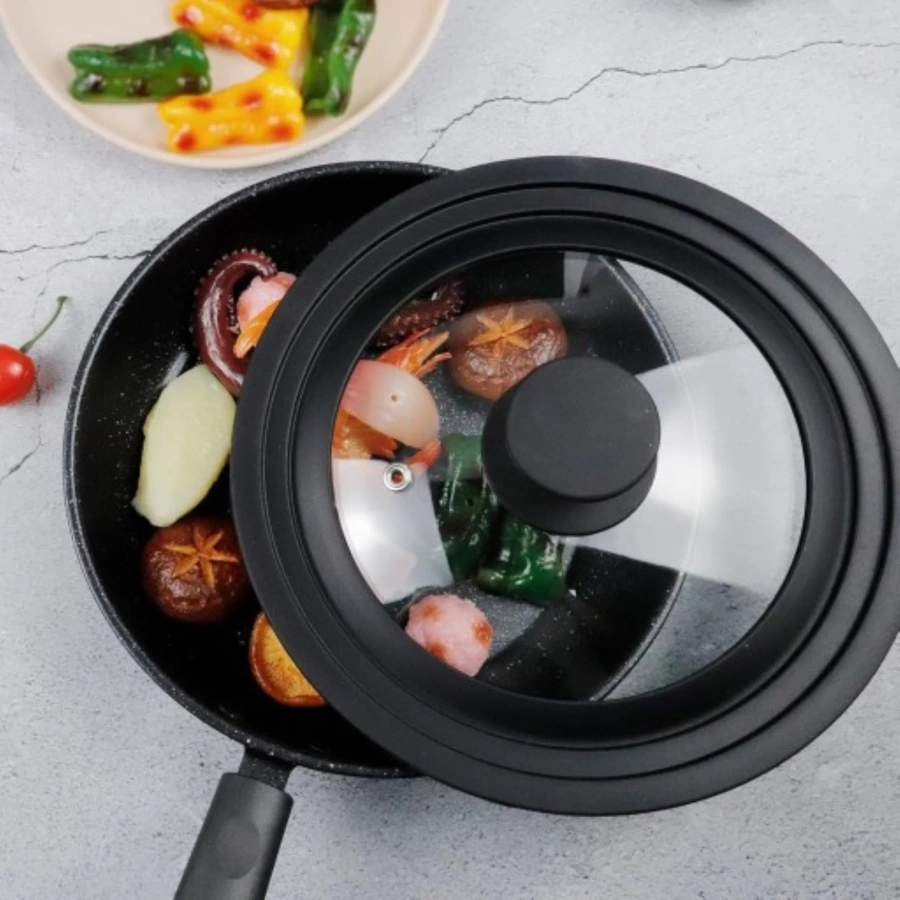 Uniwersalna silikonowa pokrywka 3 w1 28 cm