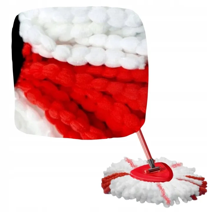 Nakładki do mopa obrotowego 6 sztuk