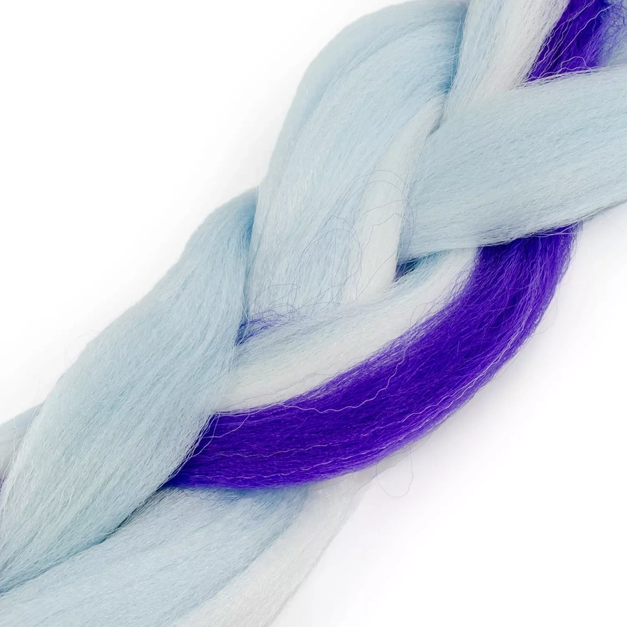 Kolorowe włosy syntetyczne do warkoczyków 13