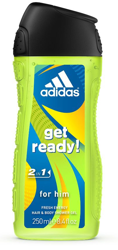 Adidas Get Ready! Żel pod prysznic męski 250 ml