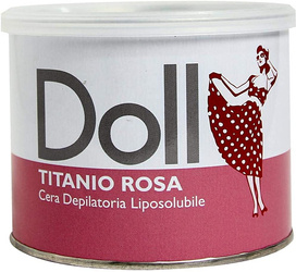 Doll wosk do depilacji Titanio Rosa puszka 400 ml