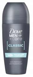 Dove Men Classic antyperspirant roll on męski 50 ml
