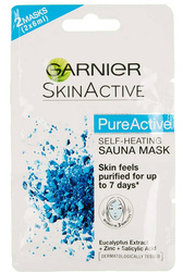 Garnier SkinActive samonagrzewająca maseczka do twarzy 2 x 6 ml