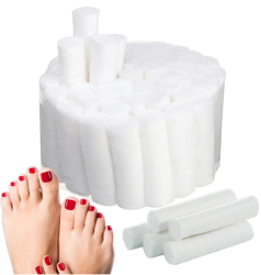 Separatory wałeczki celulozowe do pedicure 50 szt.